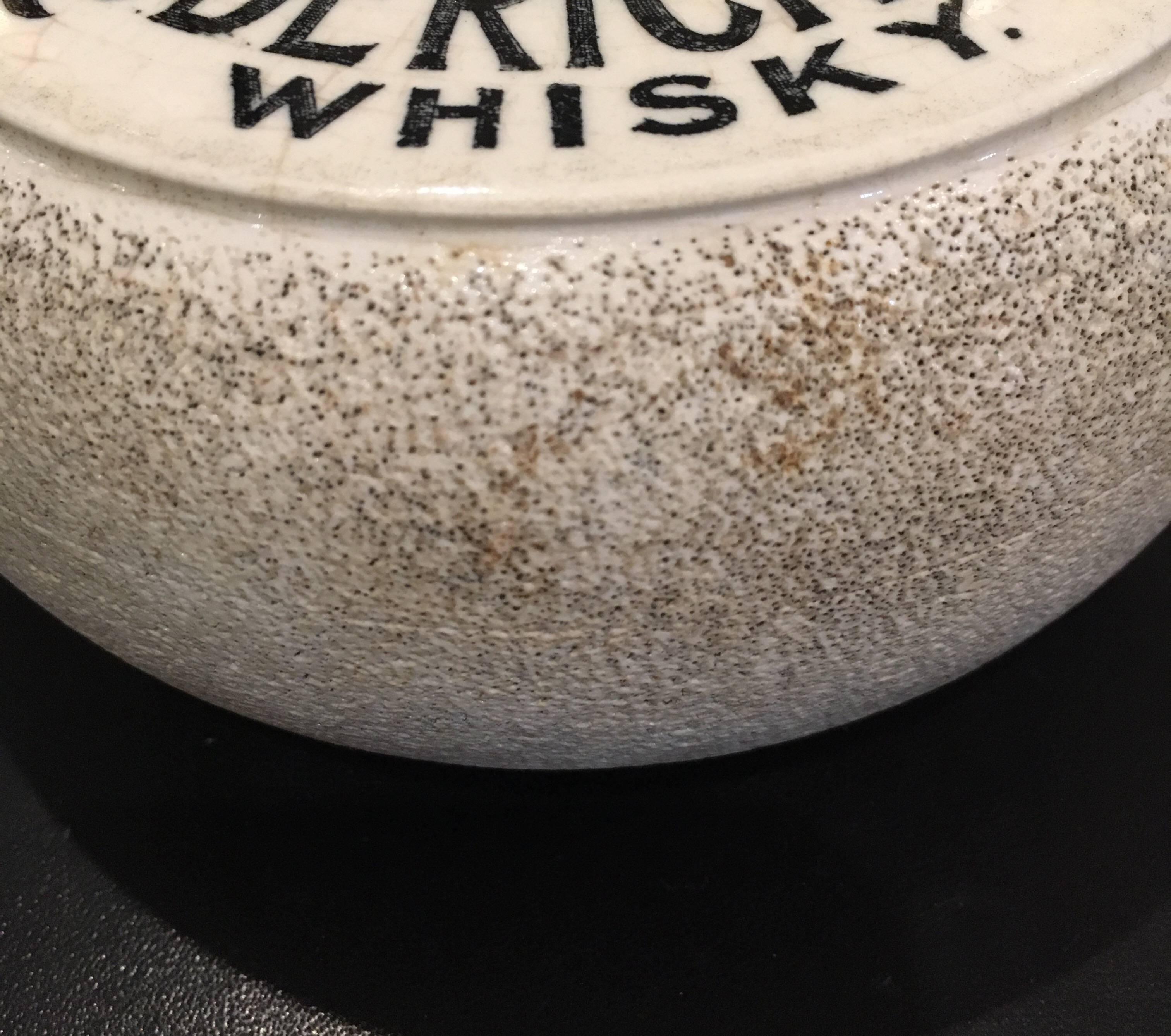 Antique Match Strike from Whiskey Distillery in Glasgow 1