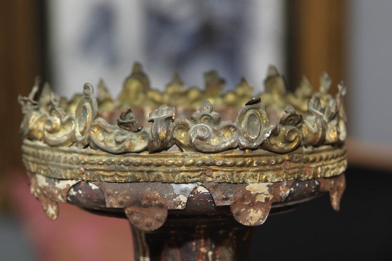 19th Century Pair of Candle Stands