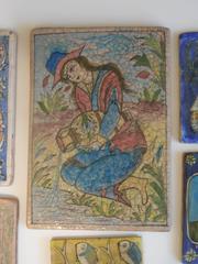 Set of 16 Old Persian Tile