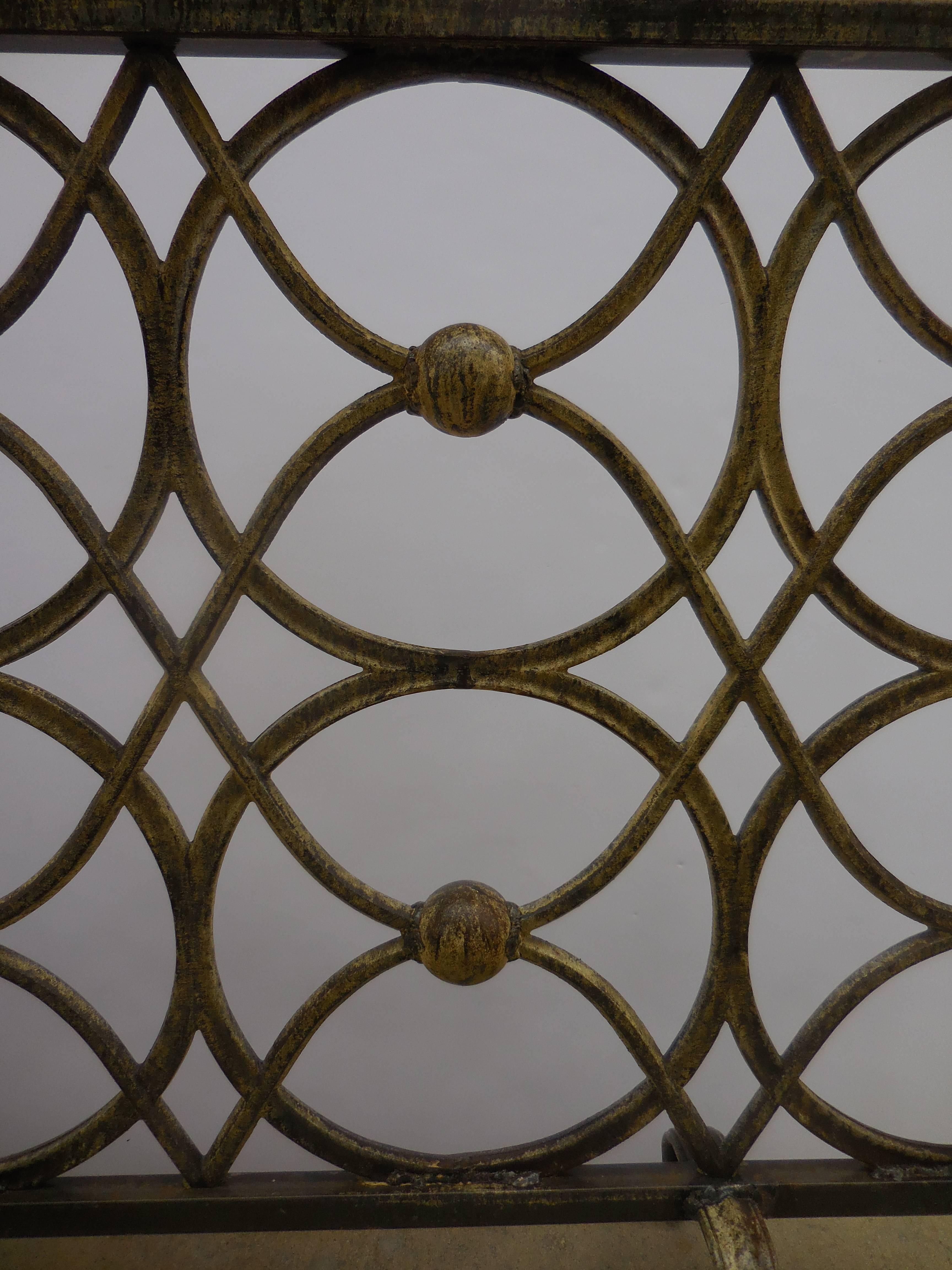 Iron Fireplace Screen 1