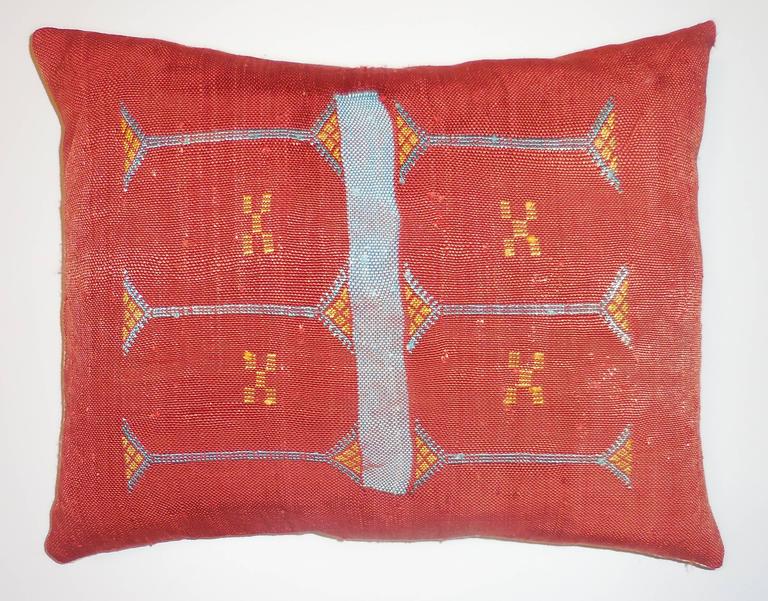 Pair of Silk Pillows at 1stdibs