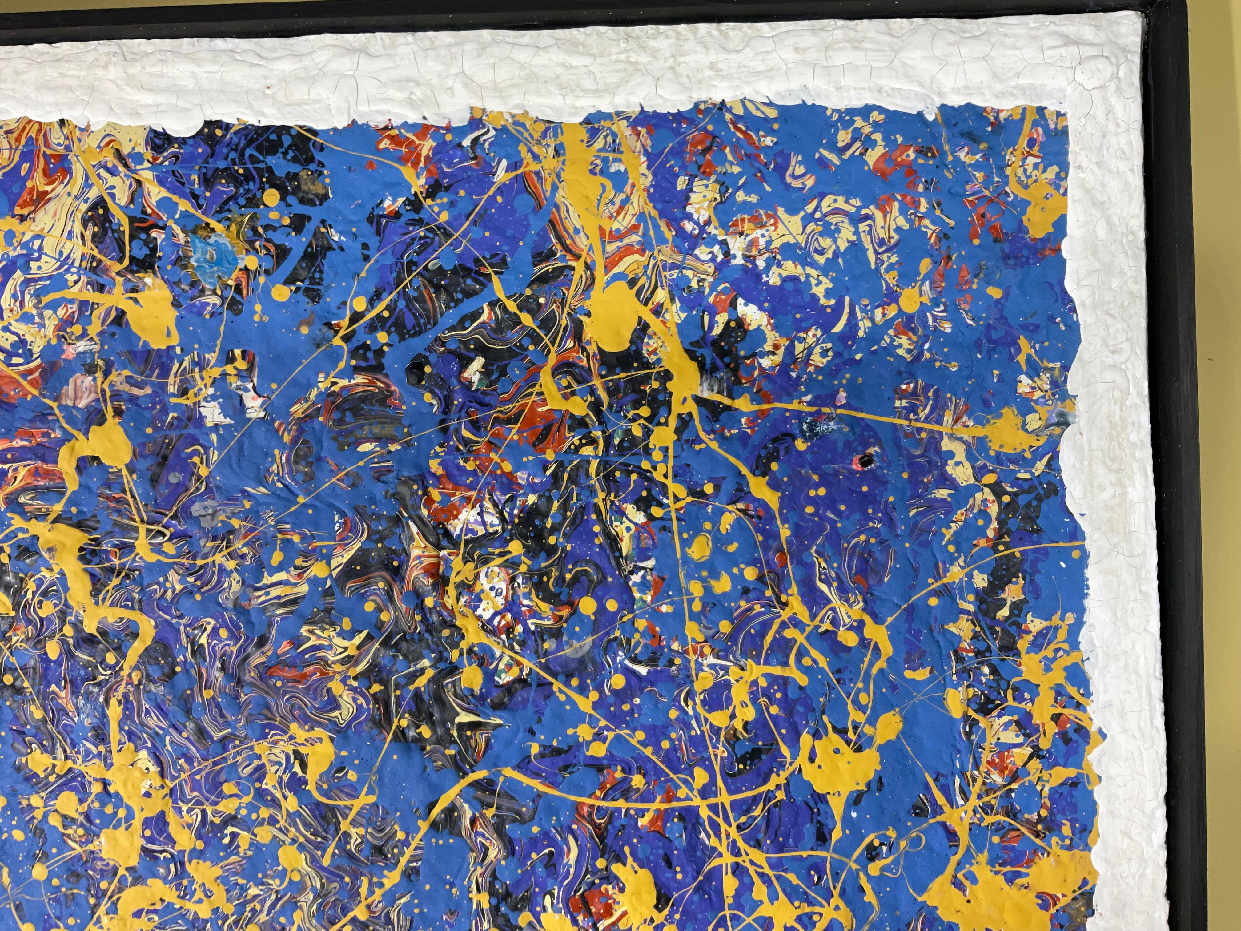 Abstraktes expressionistisches Originalgemälde von John Frates (amerikanisch) im Angebot