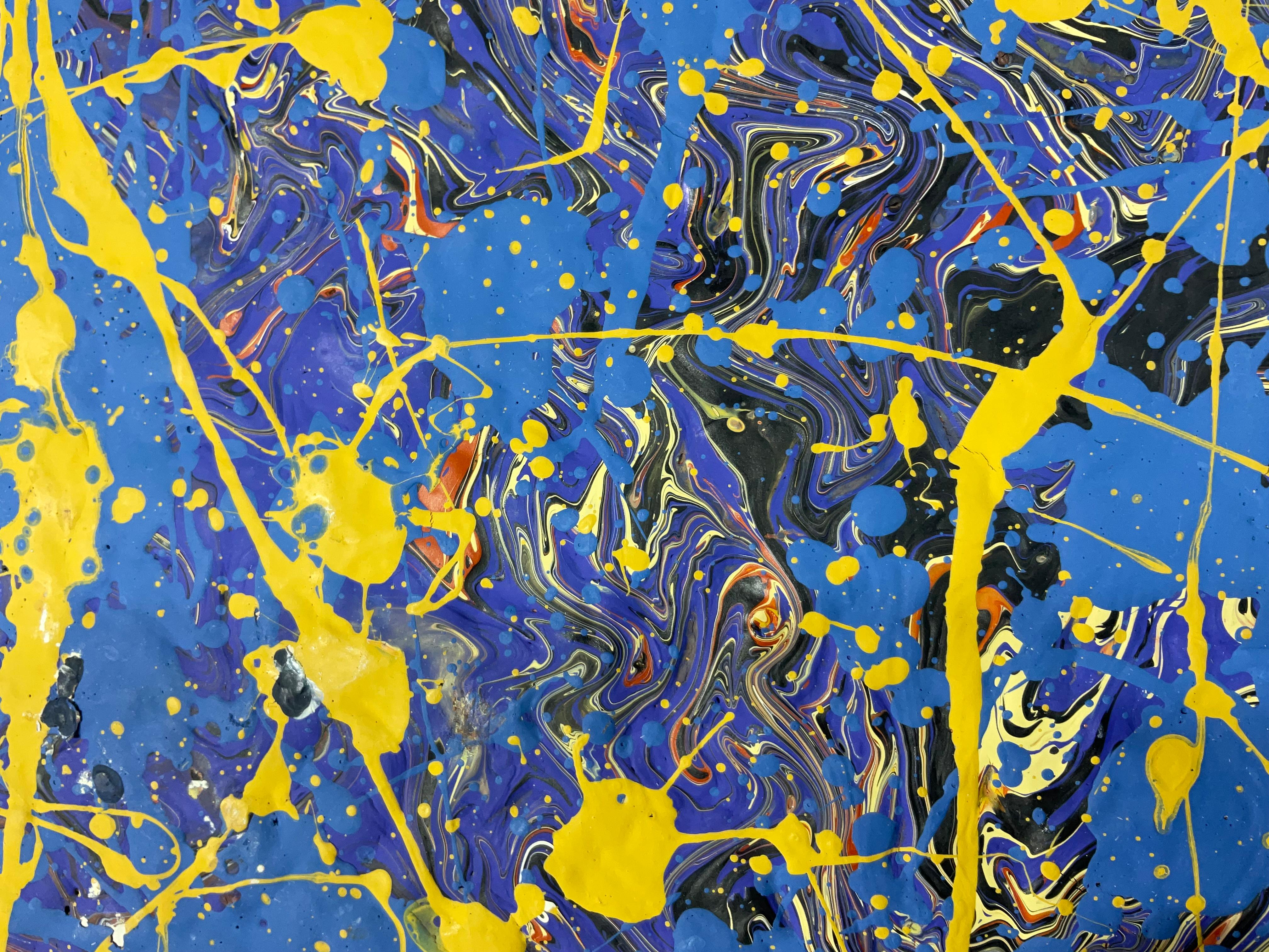 Abstraktes expressionistisches Originalgemälde von John Frates im Angebot 6