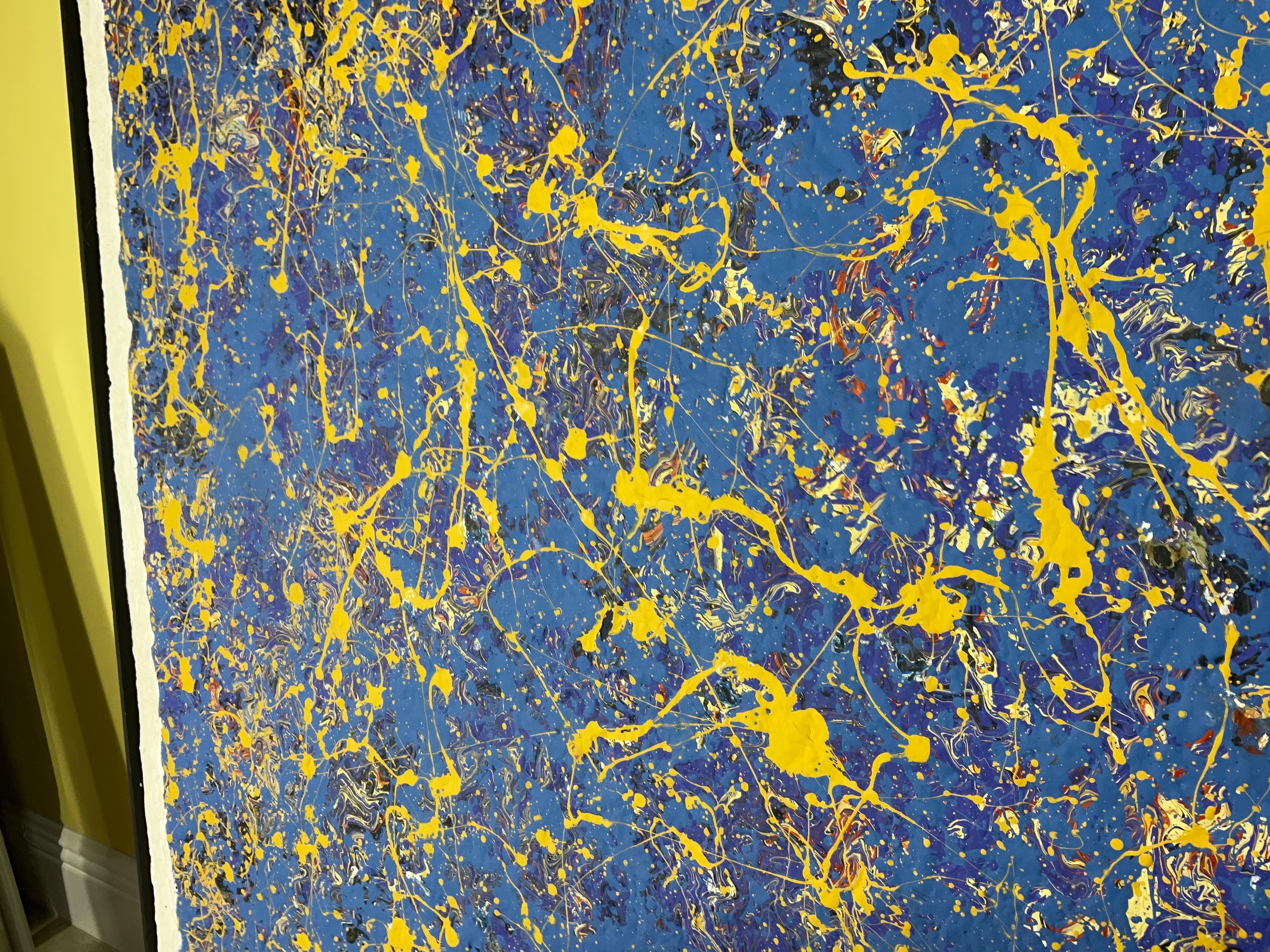 Abstraktes expressionistisches Originalgemälde von John Frates im Angebot 4