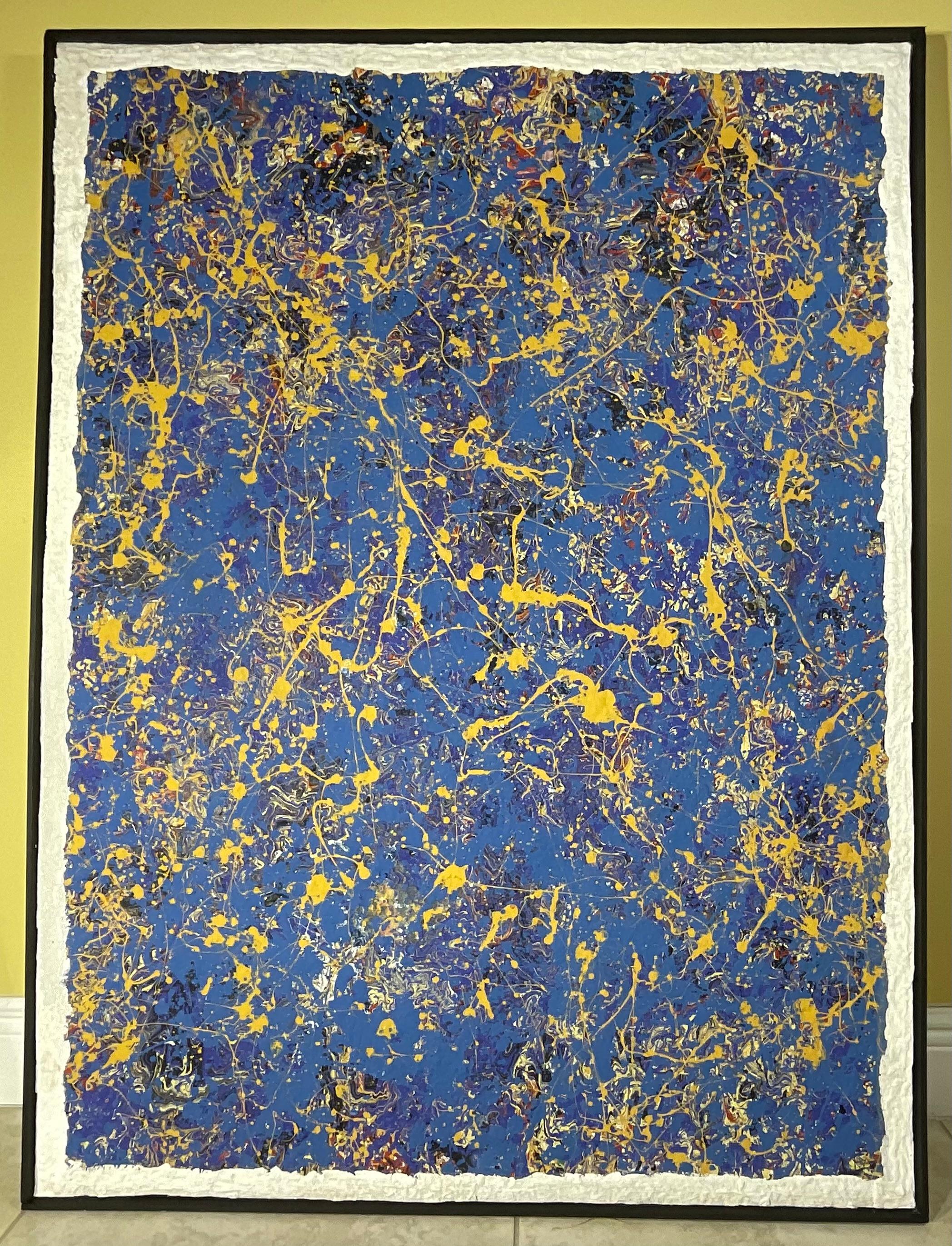Abstraktes expressionistisches Originalgemälde von John Frates im Angebot 8