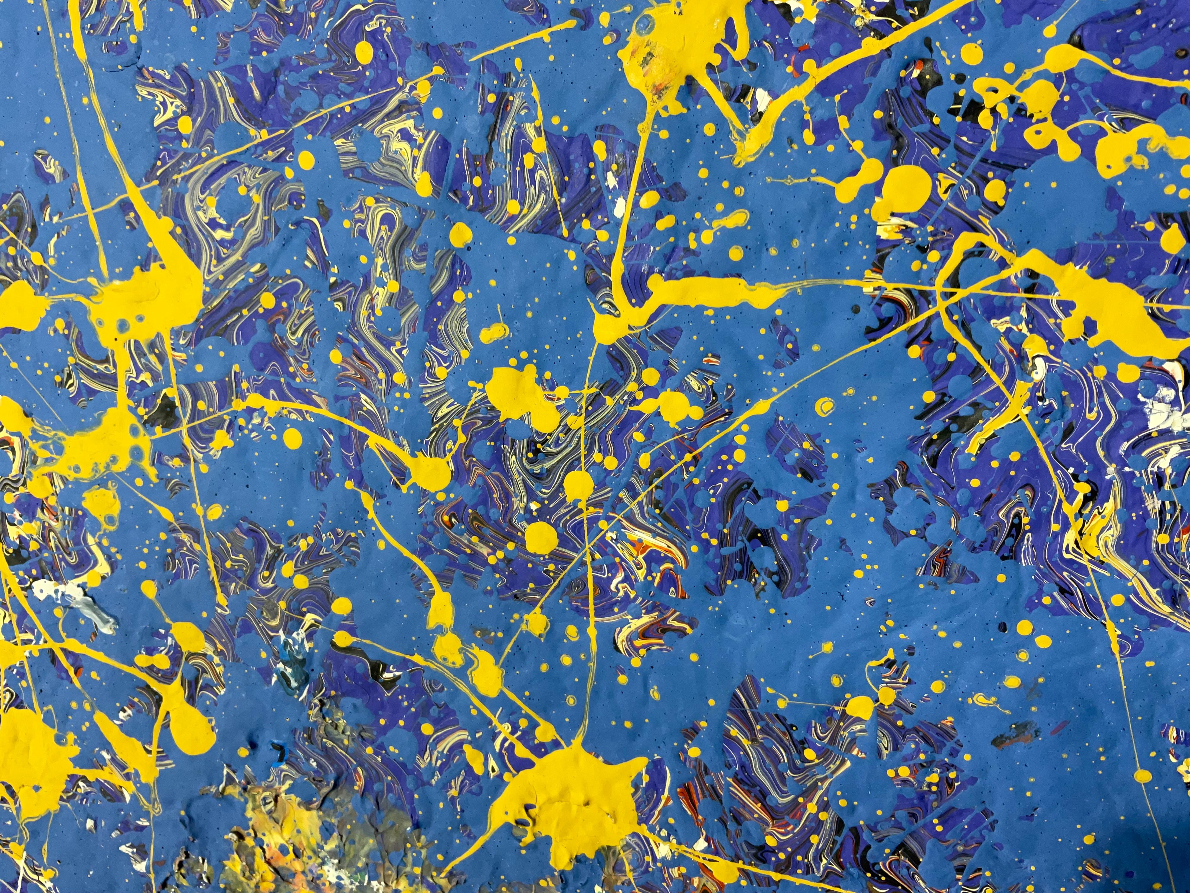 Abstraktes expressionistisches Originalgemälde von John Frates im Angebot 7