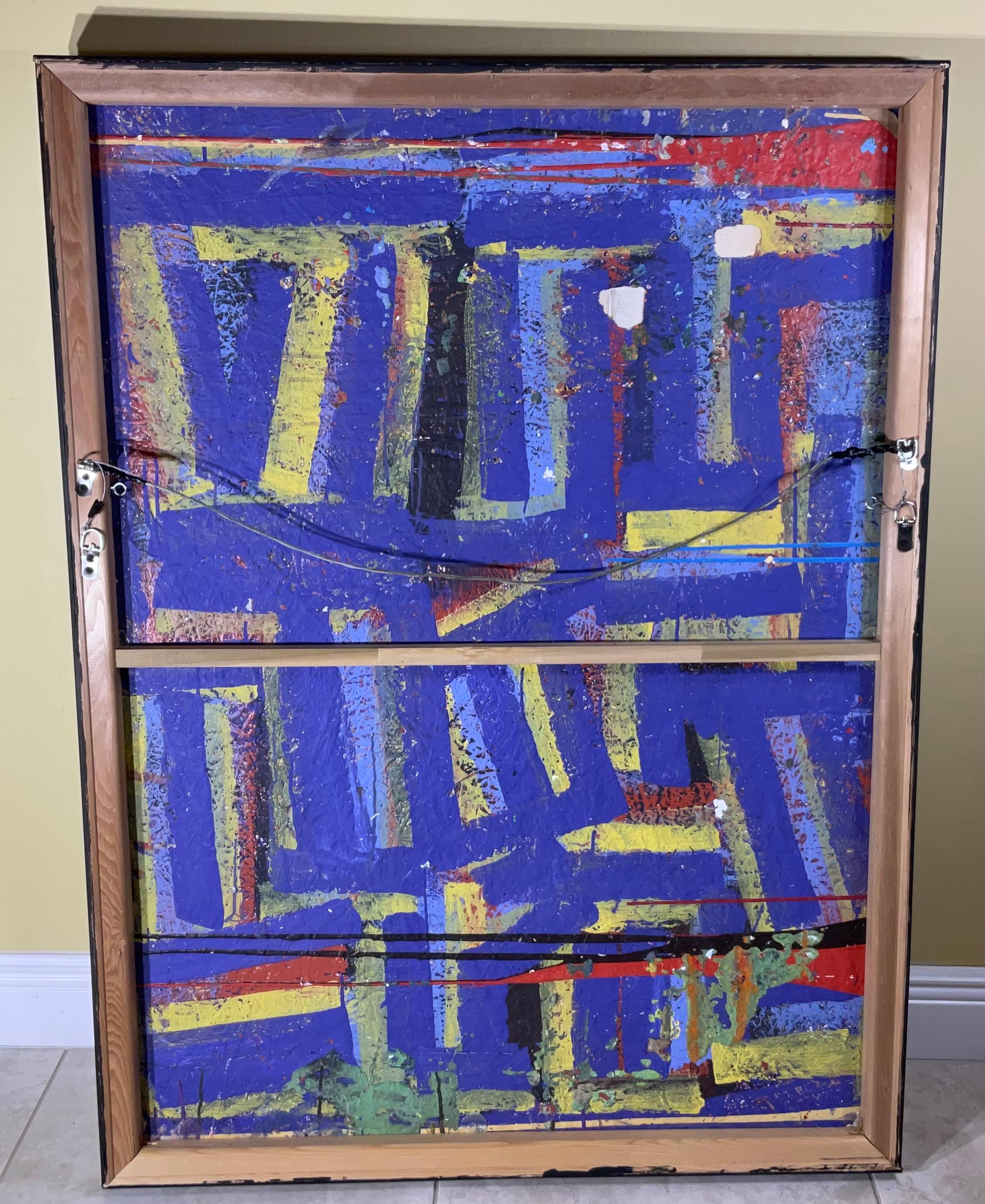 Abstraktes expressionistisches Originalgemälde von John Frates im Angebot 9