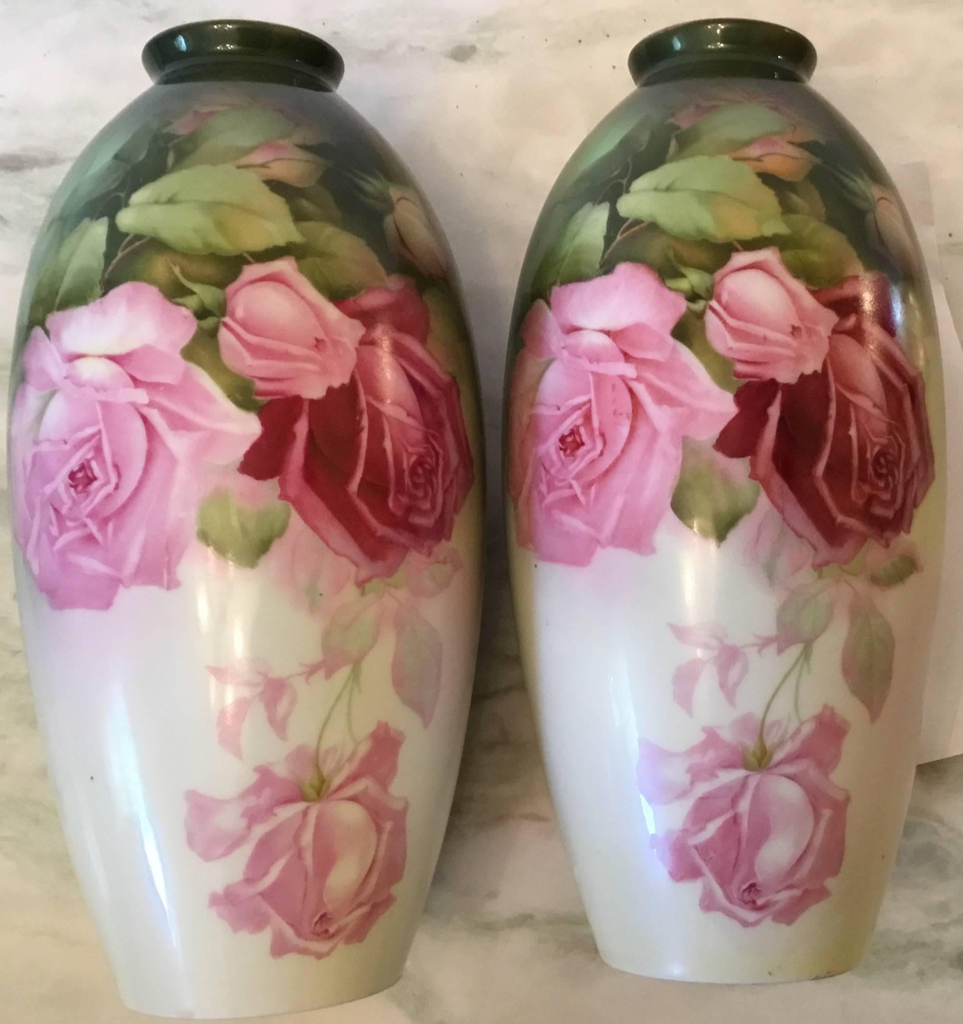 Pair of Fine Porcelain Vases 1