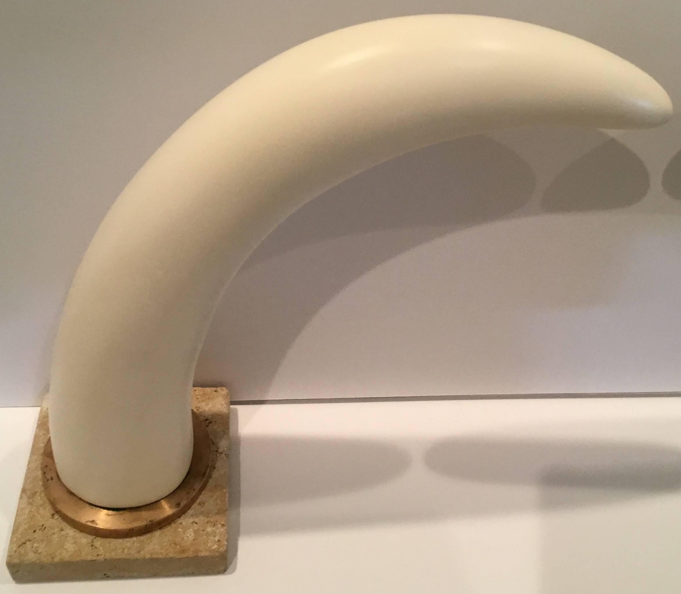 American Pair of Decorative Tusk Horn For Sale