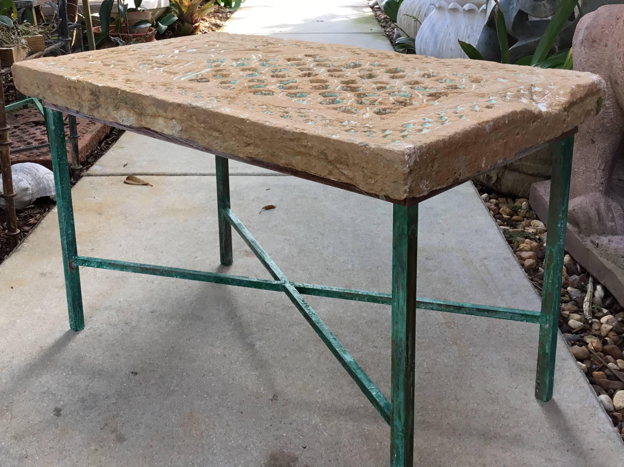 Architectural Element Brass Table 4