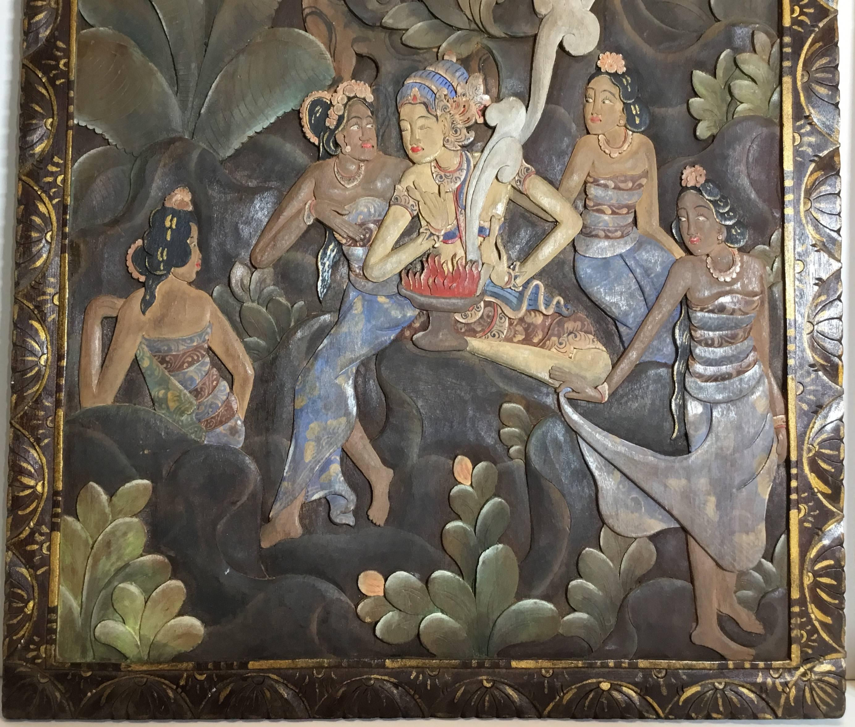 Folk Art Balinese Wood Carving, First Half of the 20th Century 1