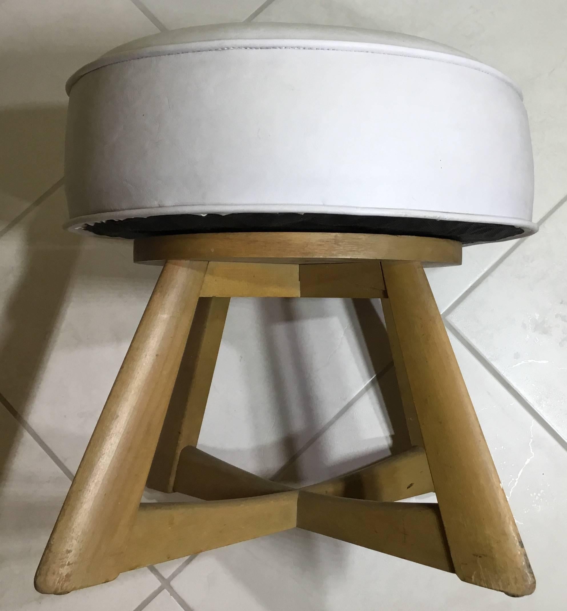 20th Century Vintage Haywood Wakefield Foot Stool