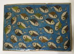 Vintage Ceramic Persian Tile
