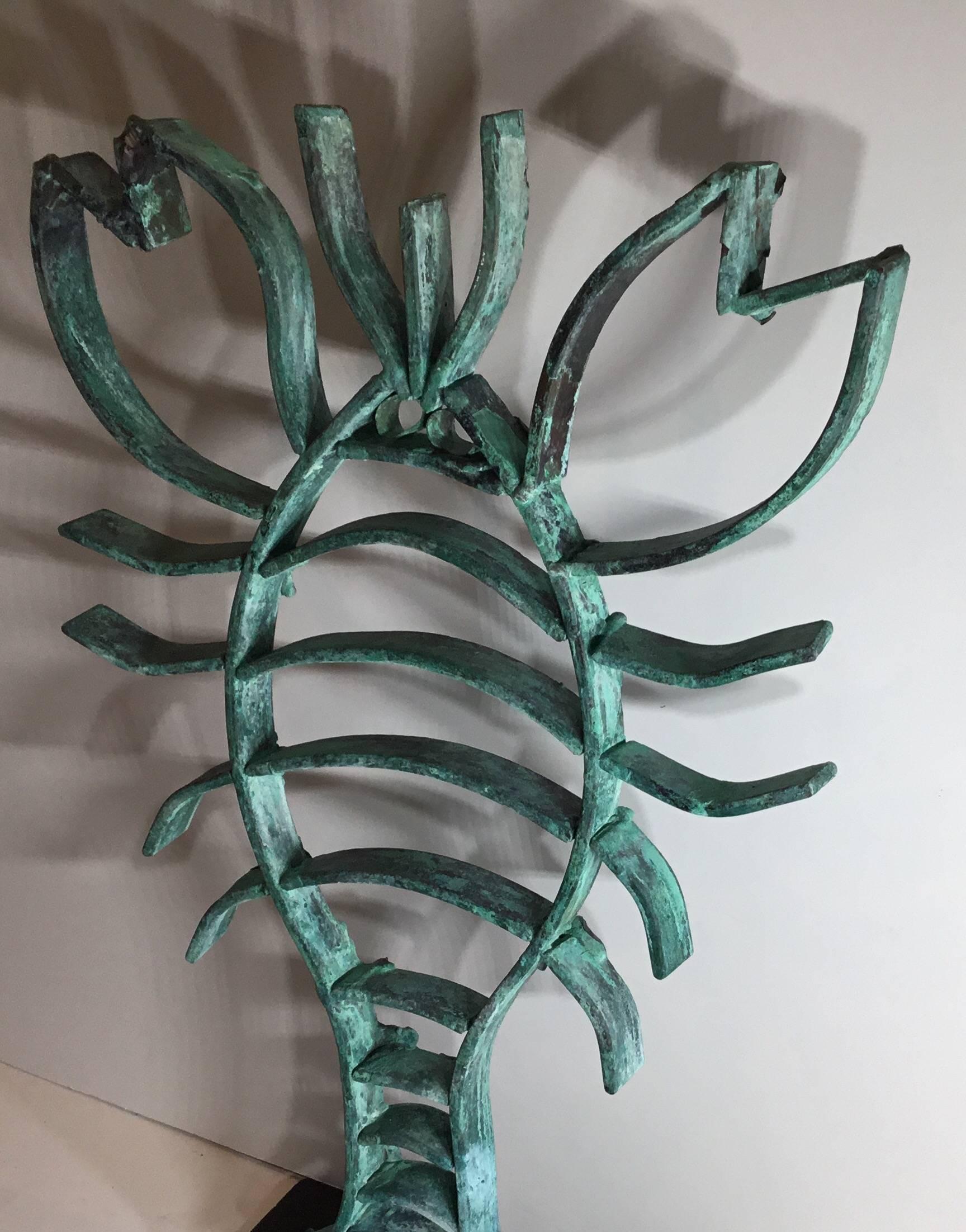 Early 20th Century Vintage Architectural Crab Sculpture