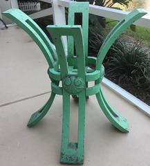 Vintage Brown Jorden Aluminum Table Base