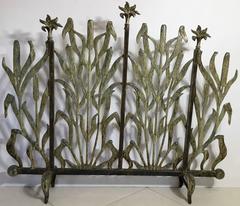 Cat Tail Fireplace Screen