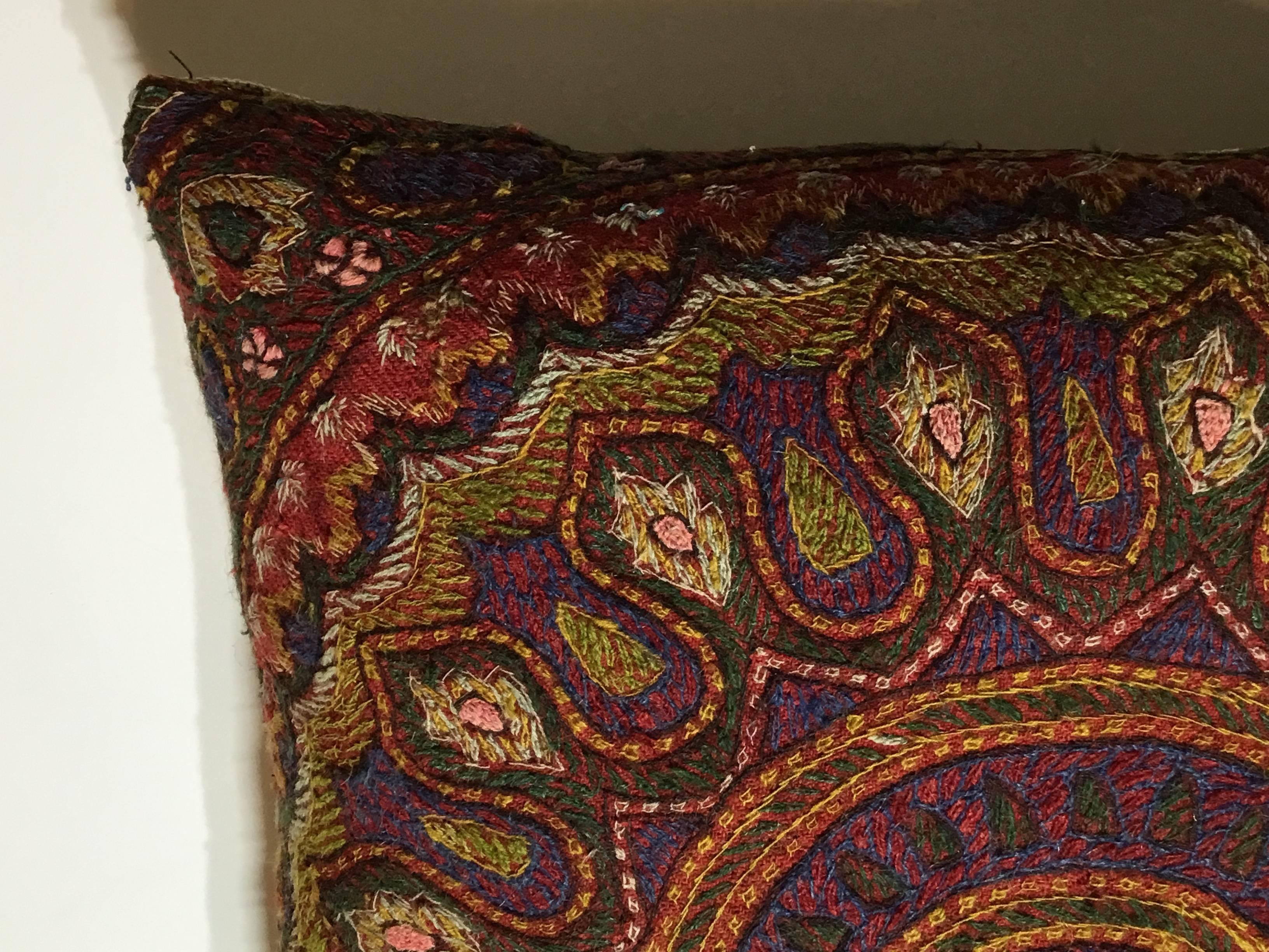 Hand Embroidery Persian Suzani Pillow 1