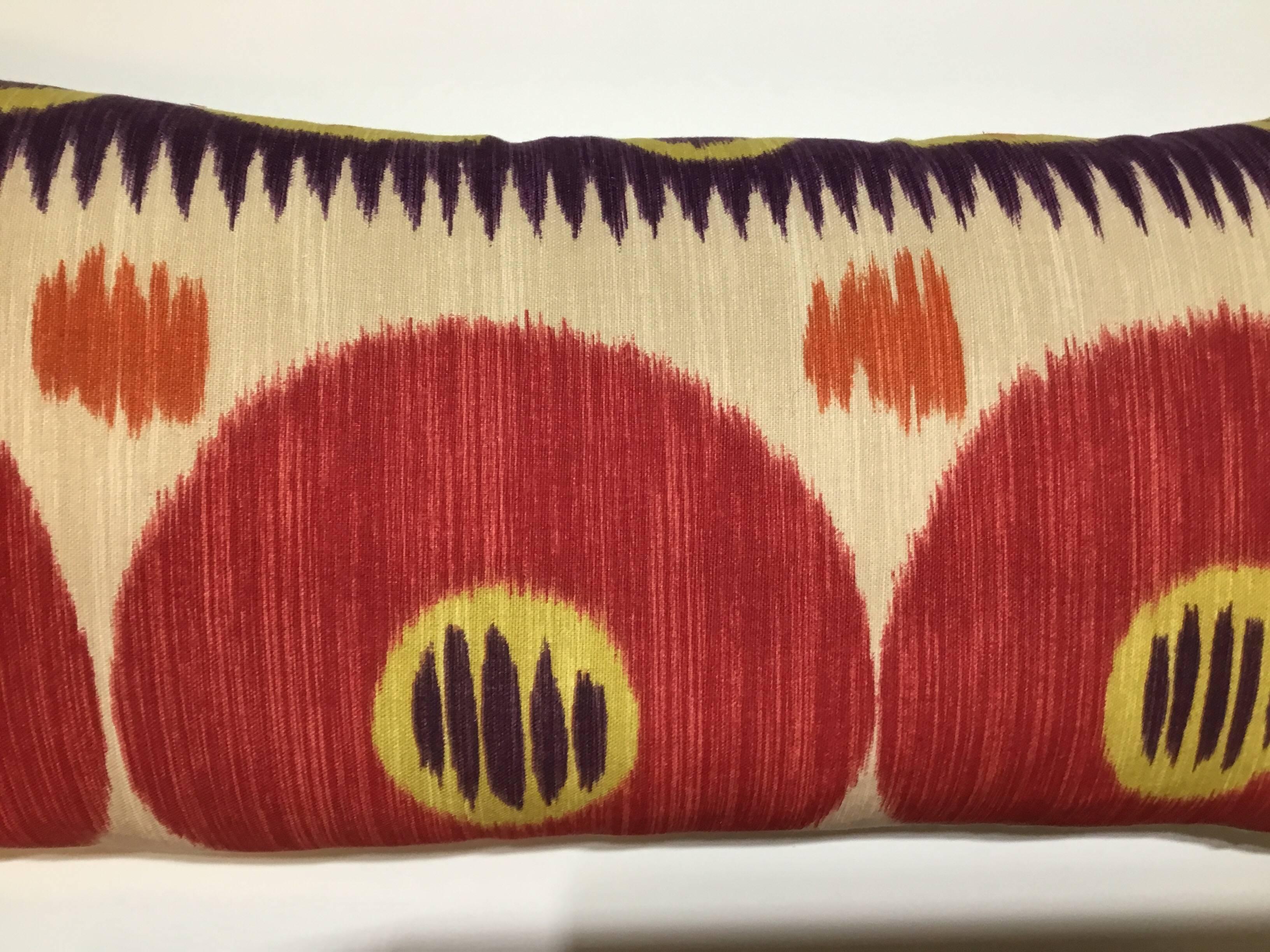 Pair of Ikat Pillows 1