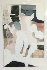 S. Marchtti Litografia all'acquatinta di donne