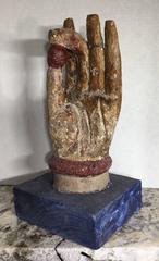 Chinese Wood Carving of Buddha Hand