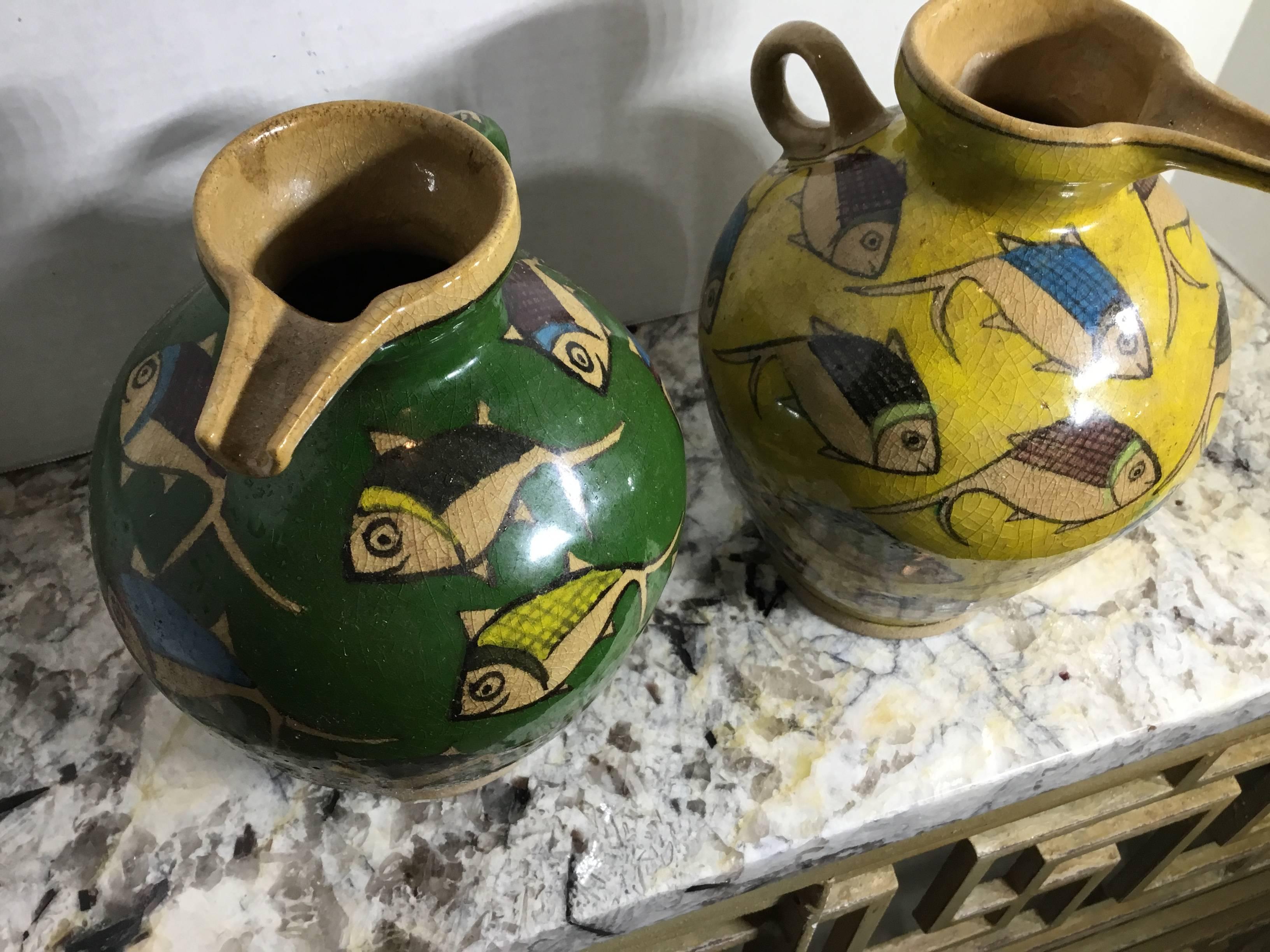 Pair of Persian Ceramic Vessel 4