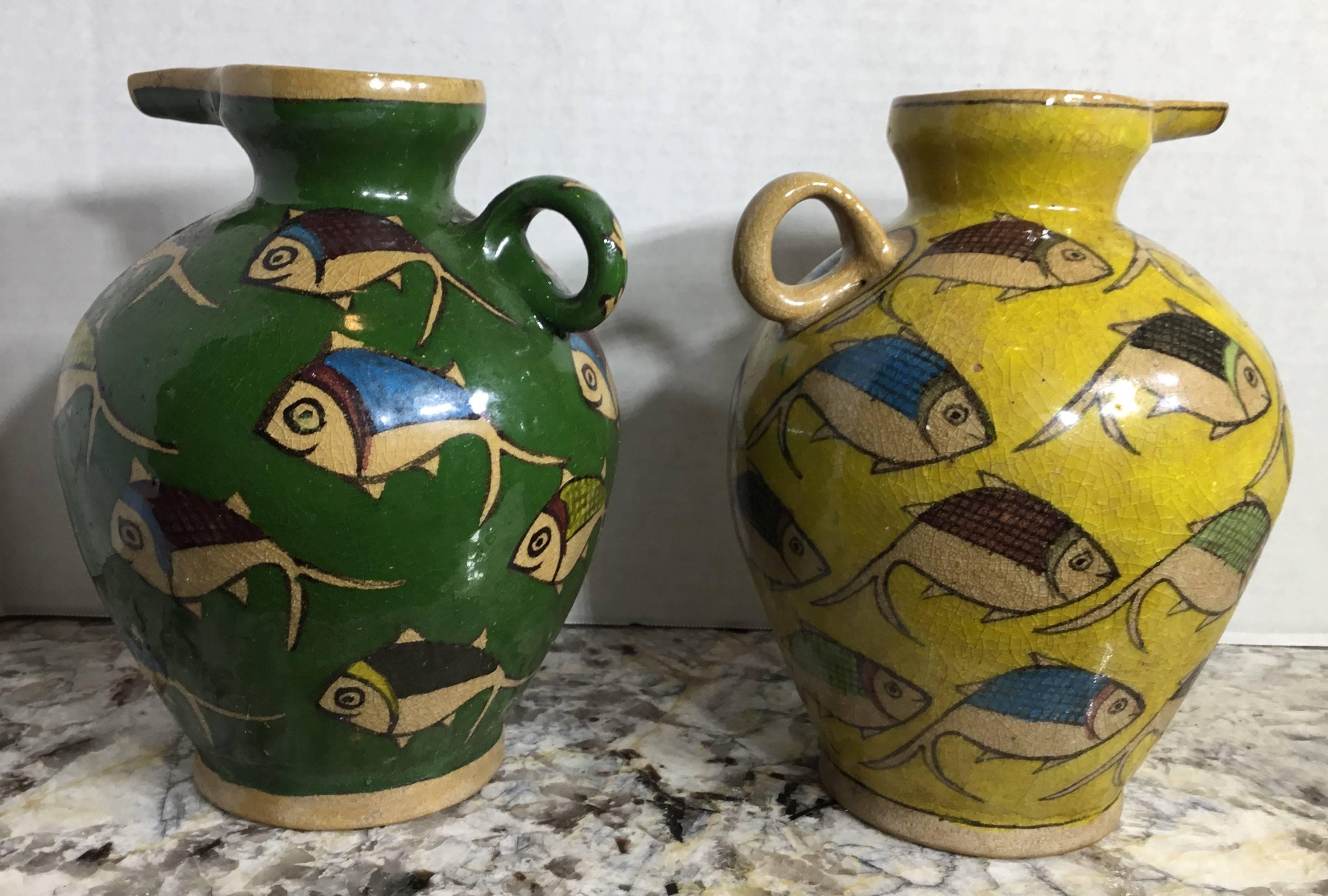 Pair of Persian Ceramic Vessel 5
