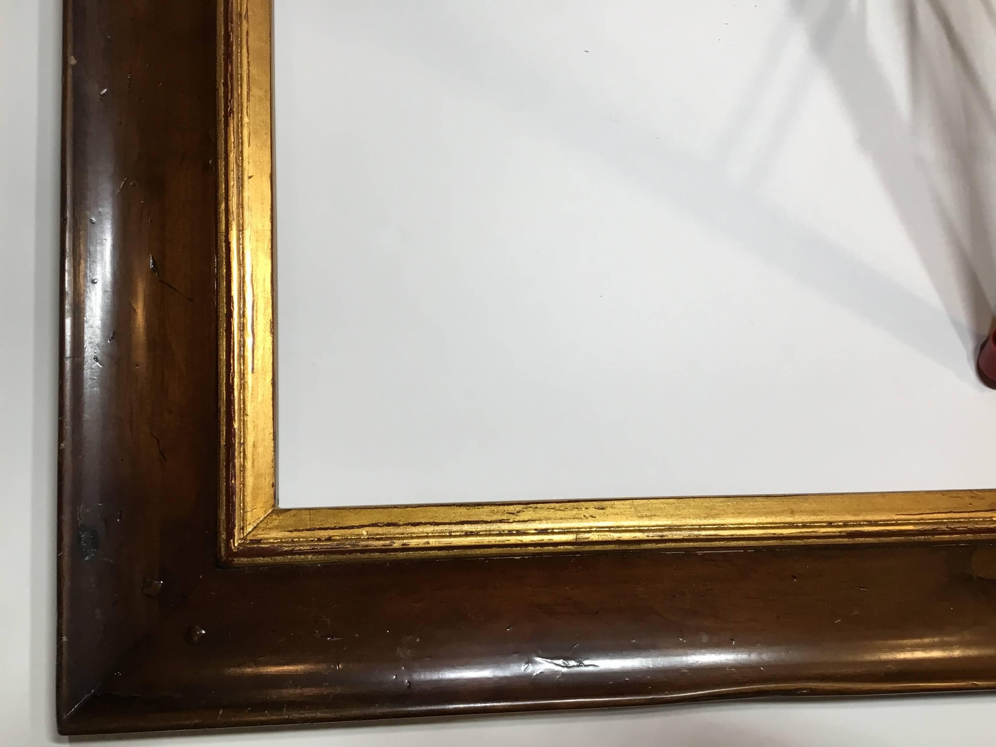 Fine Wood Painting Frame or Mirror In Excellent Condition In Delray Beach, FL