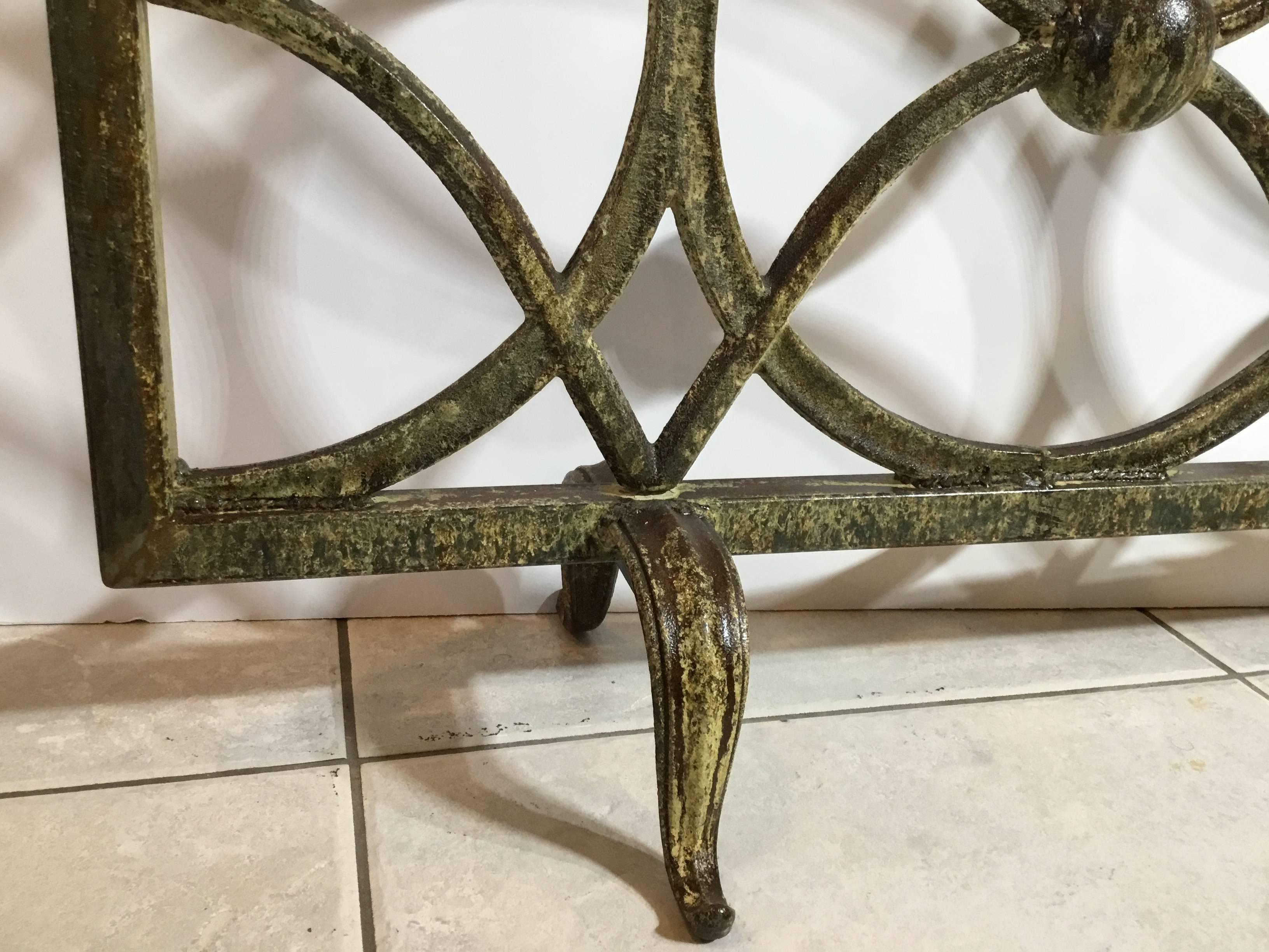 Iron Fireplace Screen 1