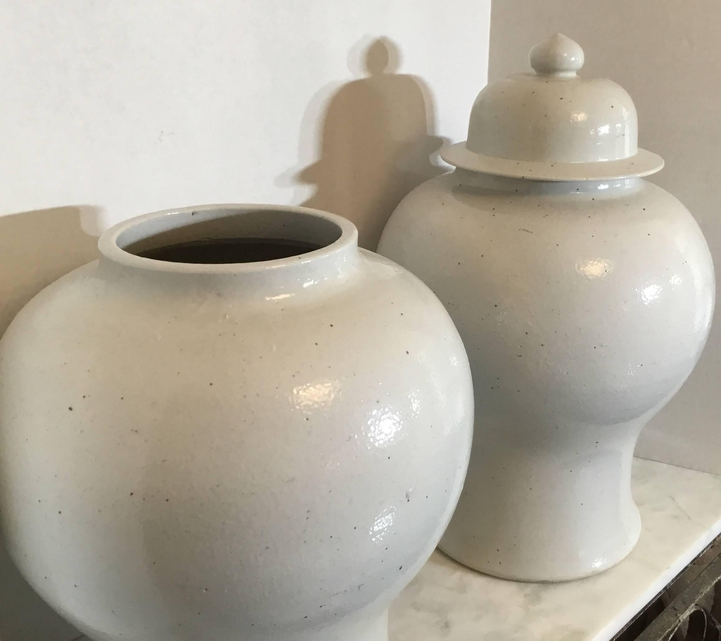 20th Century Pair of Chinese Ceramic Vases