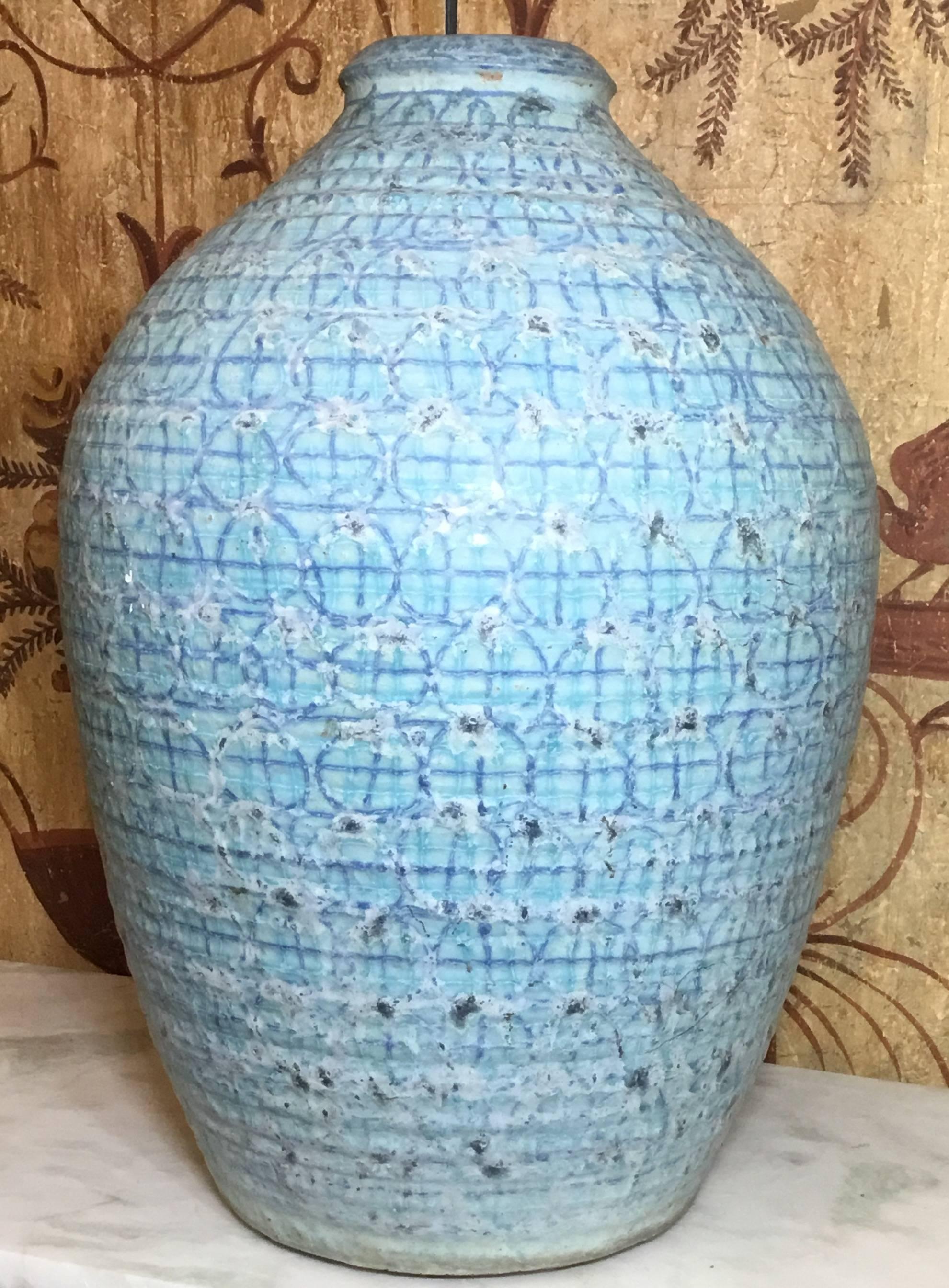 Midcentury Ceramic Vase For Sale 2