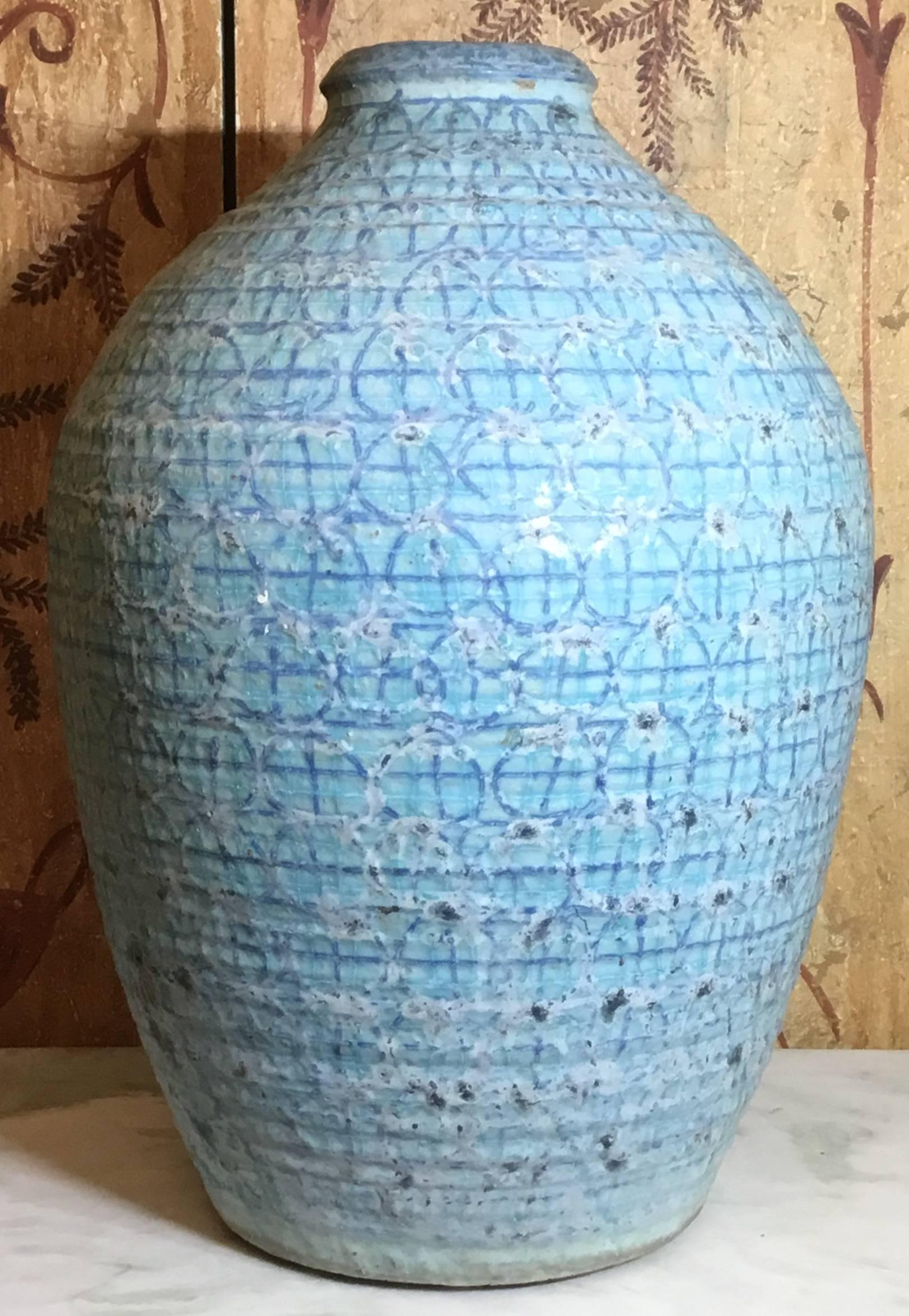 Midcentury Ceramic Vase For Sale 3