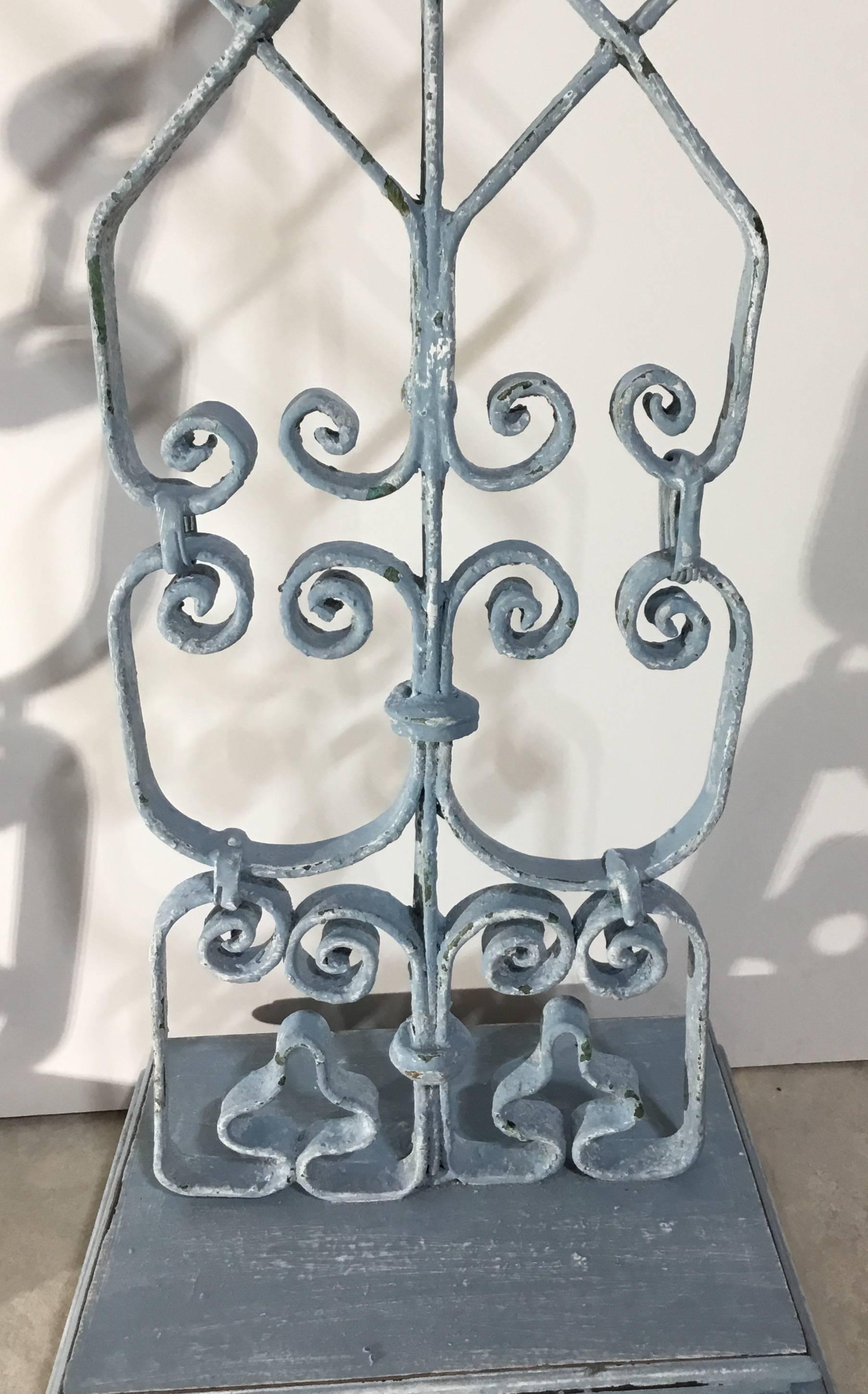 Pair of Wrought Iron Table Lamps 2