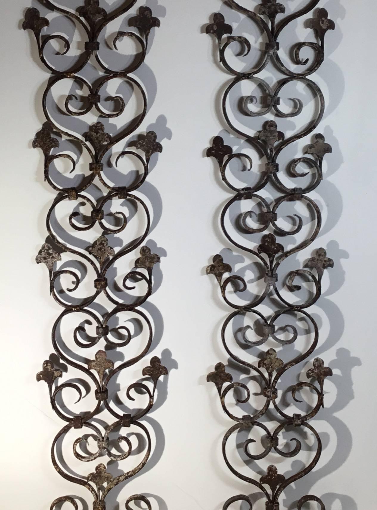 wrought iron wall hangings