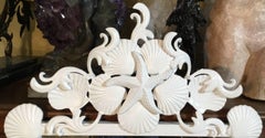 Pair of Sea Shell Iron Mirrors