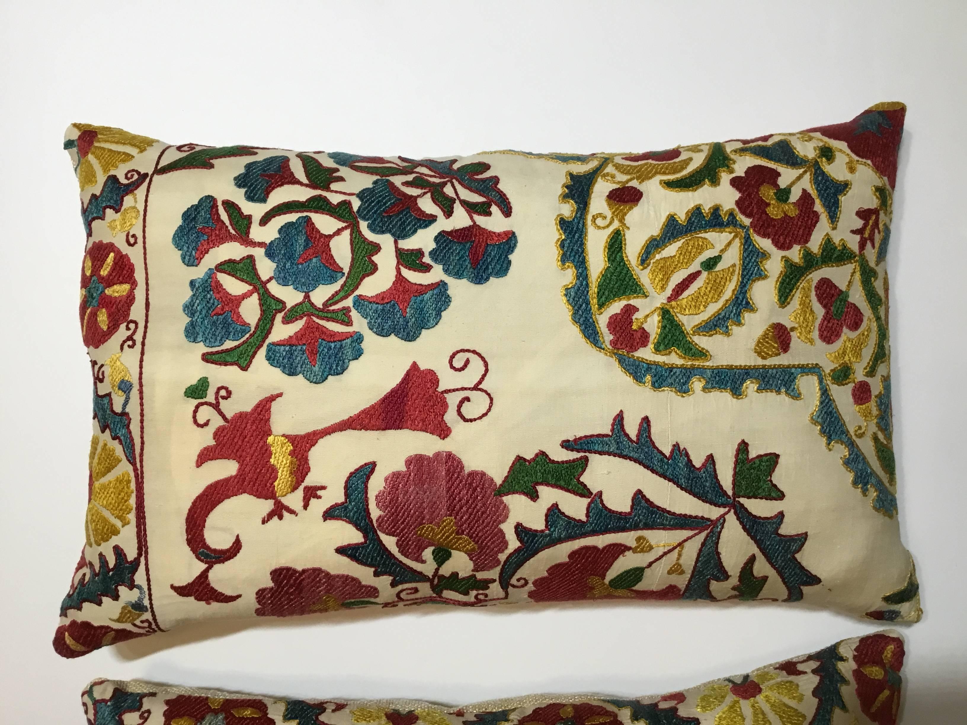 20th Century Pair of Suzani Pillow