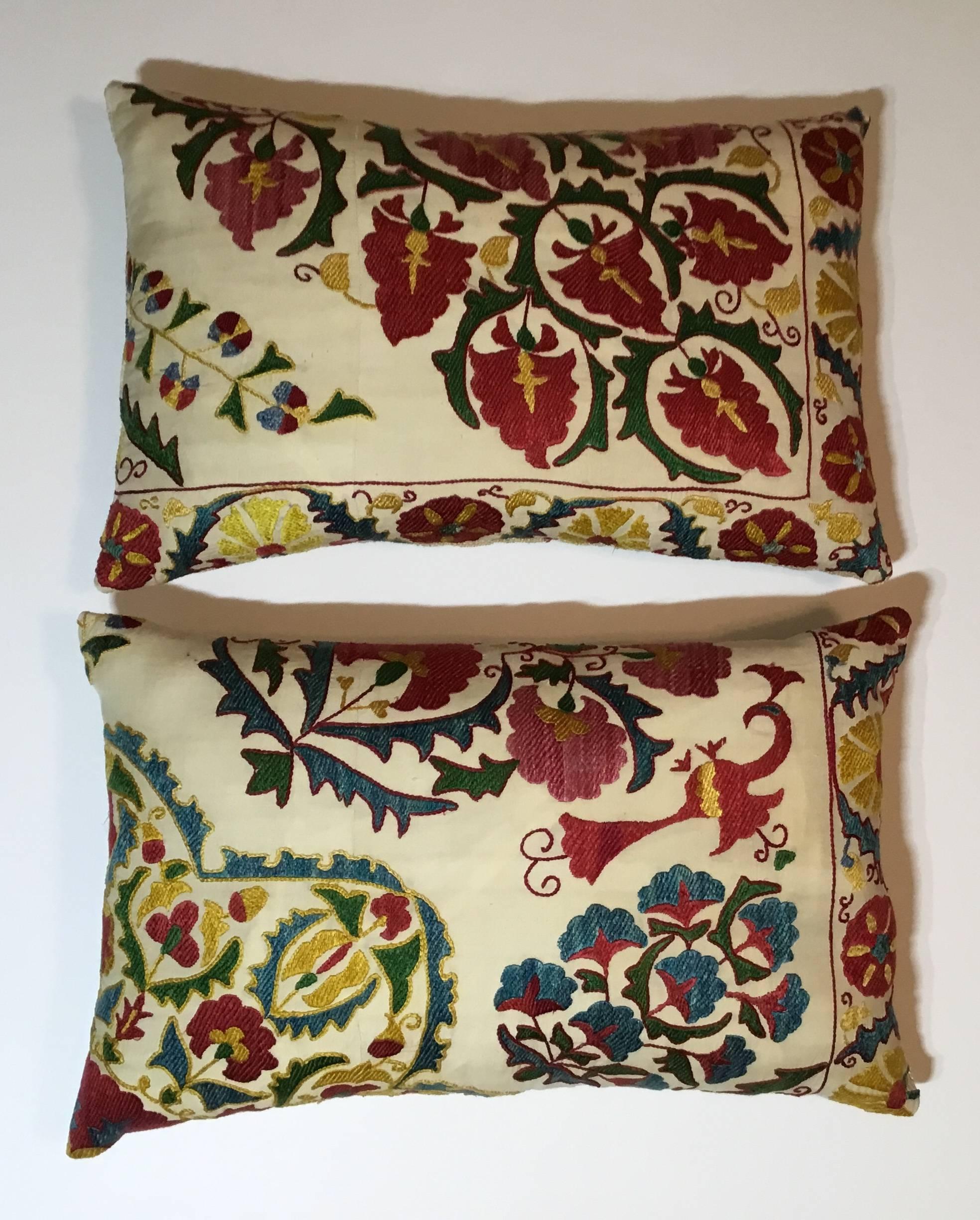 Pair of Suzani Pillow 1