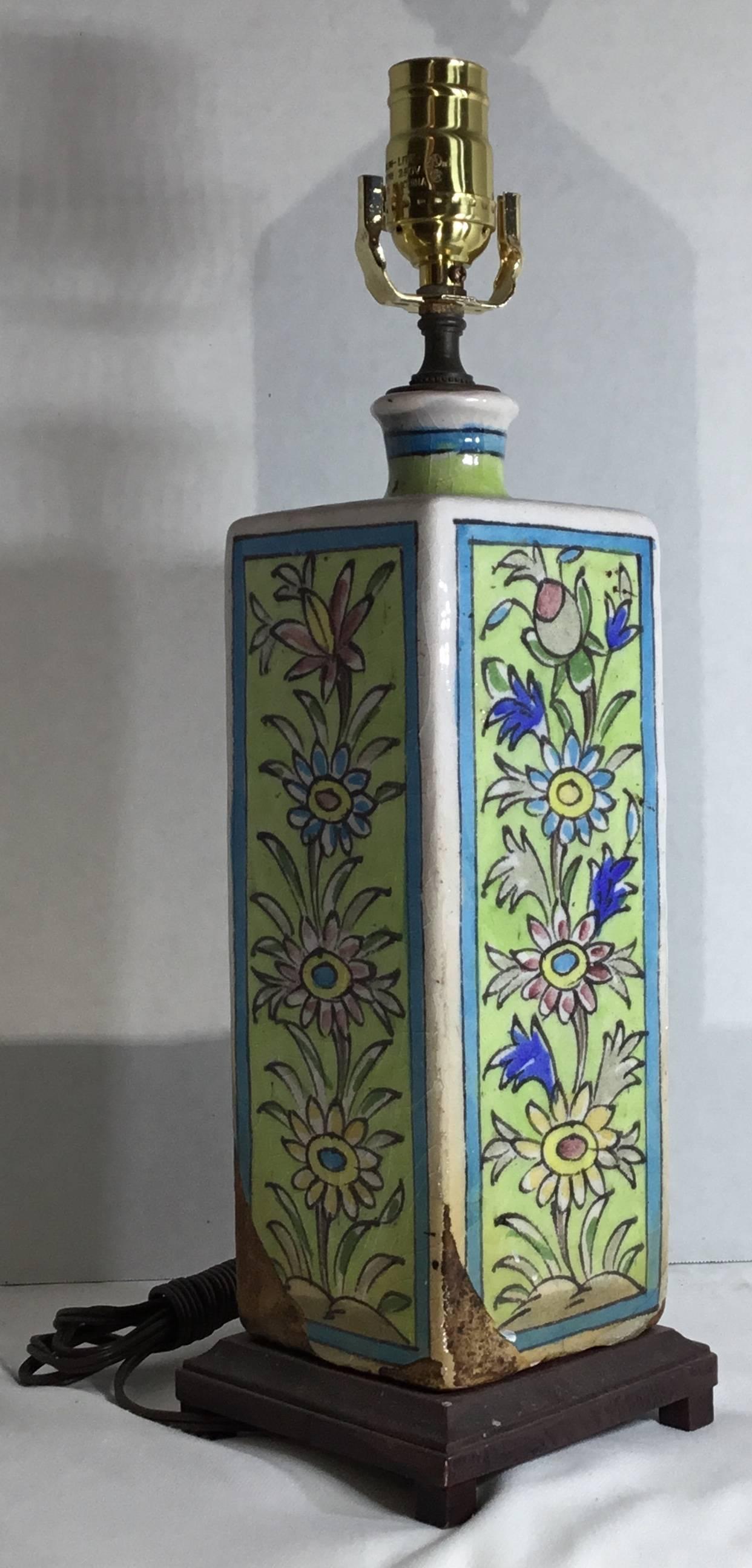 Persian Ceramic Table Lamp 2