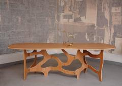 Sculpture Dining Table by Jacques Jarrige