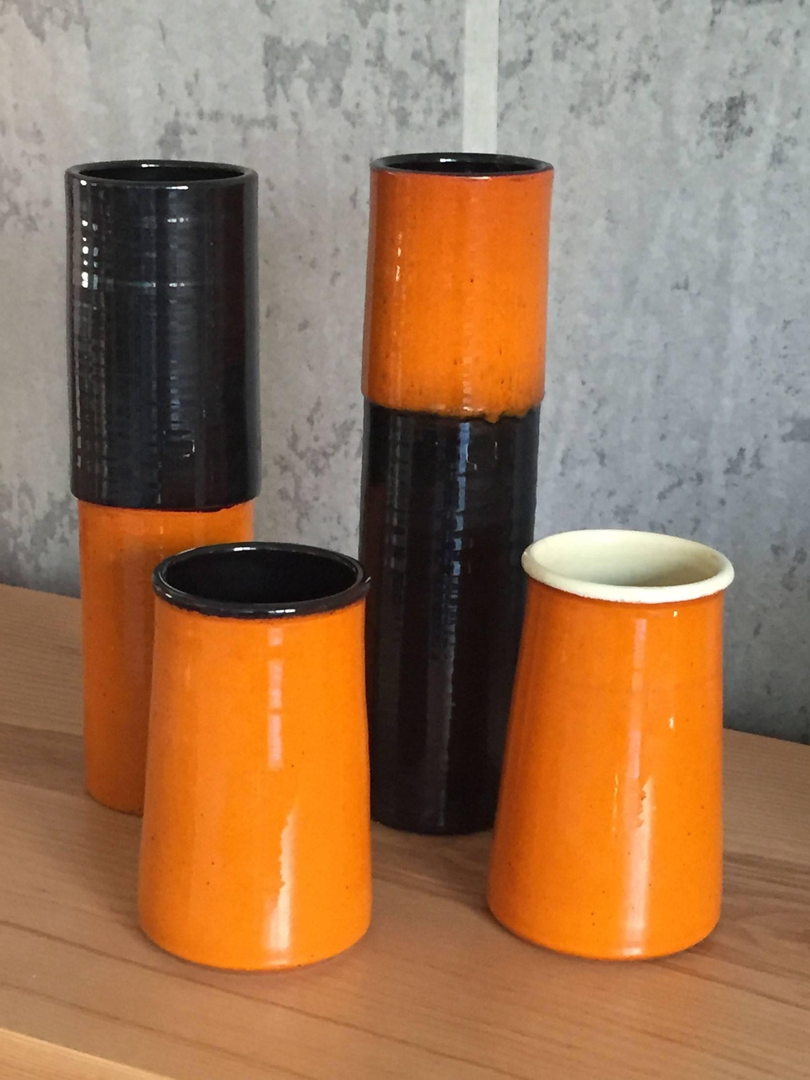 Spanish Ceramic Vases by Moises Tibau