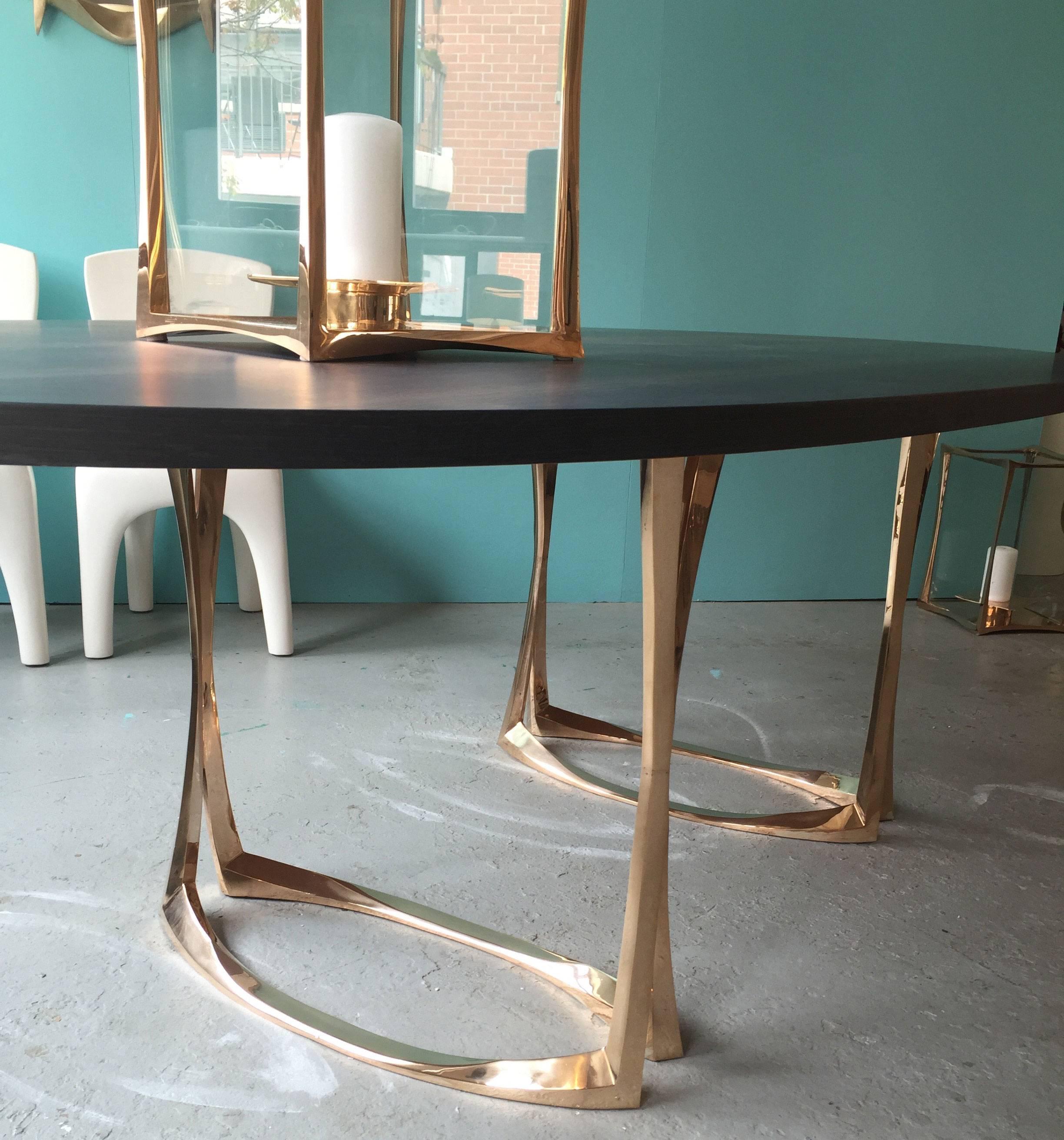 bronze table legs