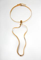 Large Gold Necklace "Waves" by Jacques Jarrige
