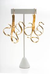 Earrings Gold-Plated by Jacques Jarrige "Fiori"