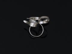 Contemporary Ring in Silver by Jacques Jarrige