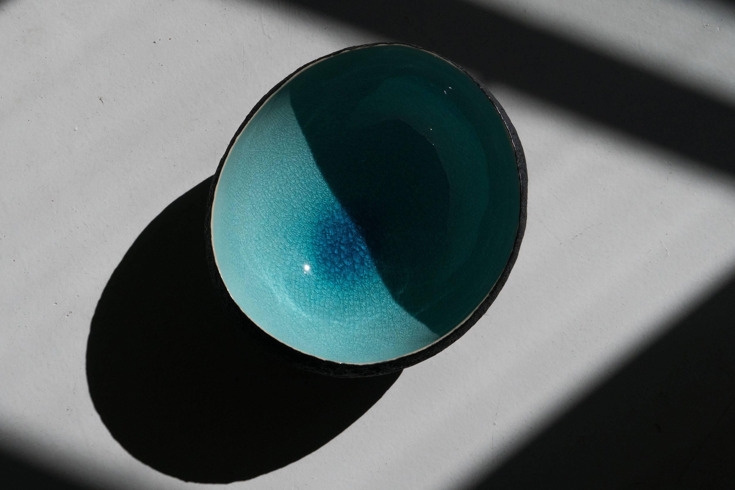 North American Ceramic Bowl Centerpiece by Cristina Salusti