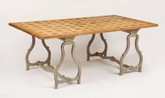 French Trestle Table in the Regence Taste