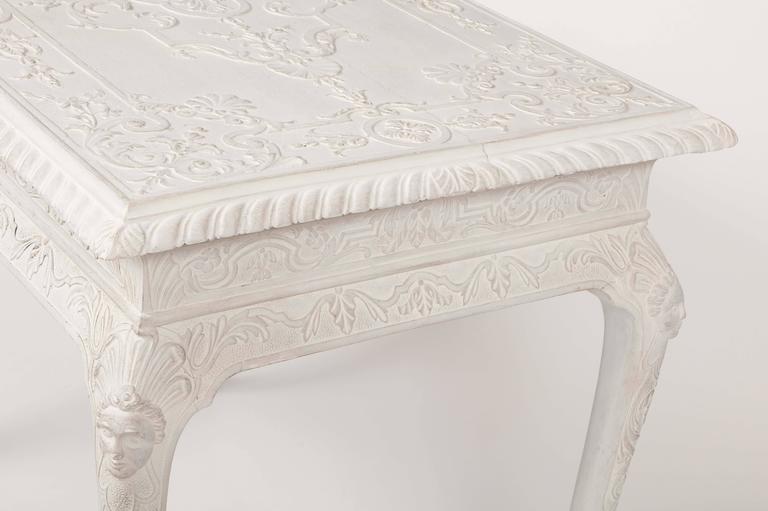 English Gesso Center Table in the I Taste at 1stdibs