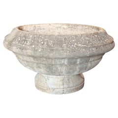 C18th Large Carved Marble Cistern