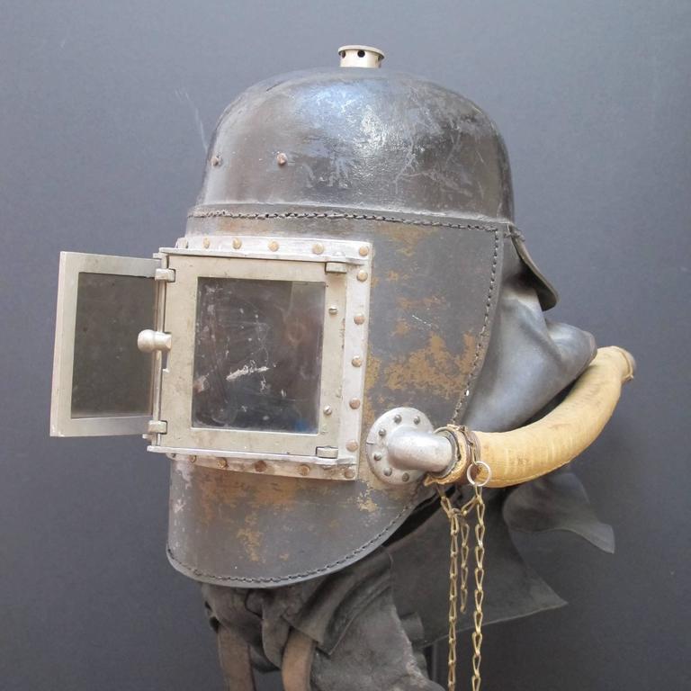 Siebe Gorman Fire Fighter Smoke Helmet at 1stDibs | siebe gorman smoke