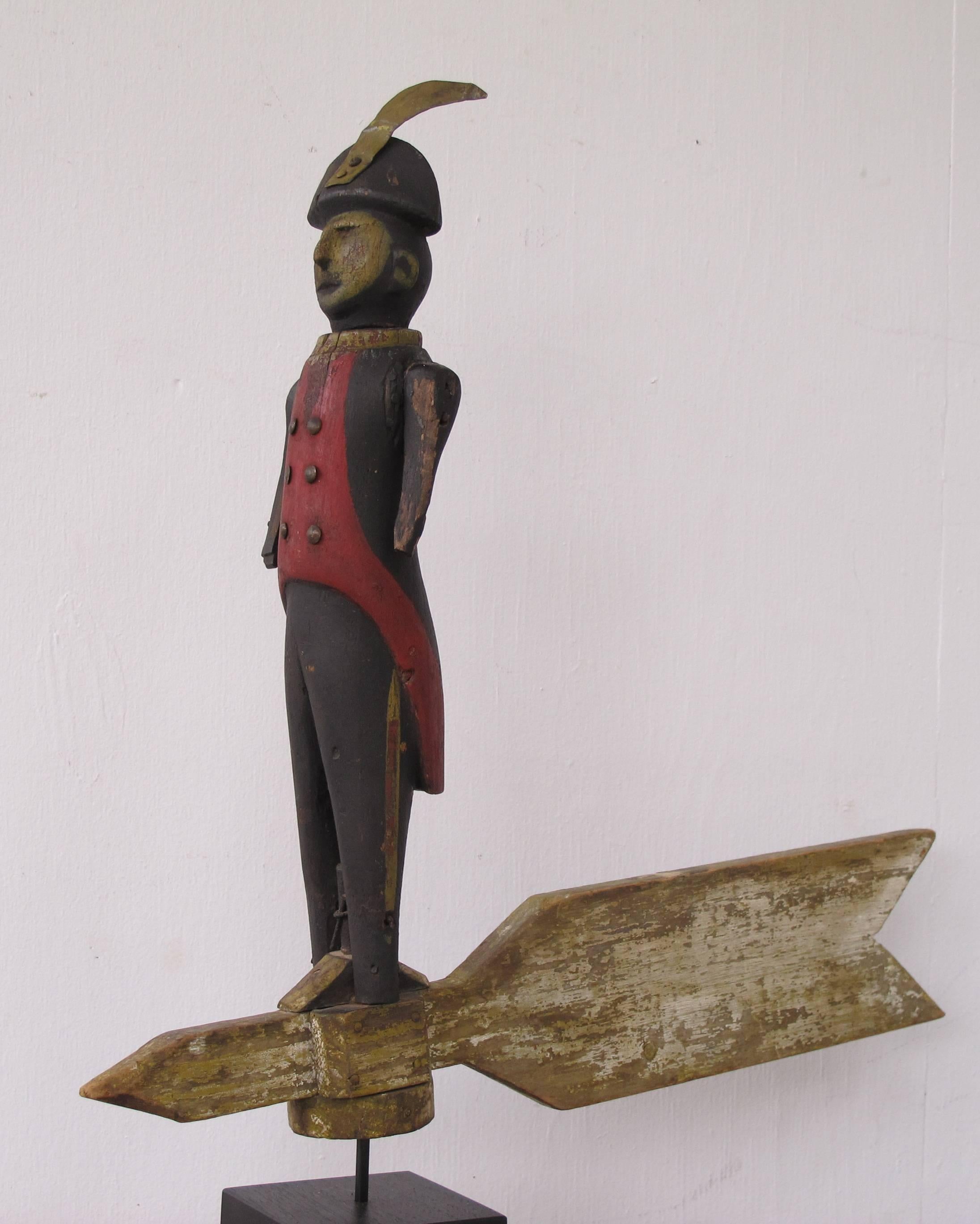 Revolutionary War Soldier Whirligig Weathervane For Sale 1