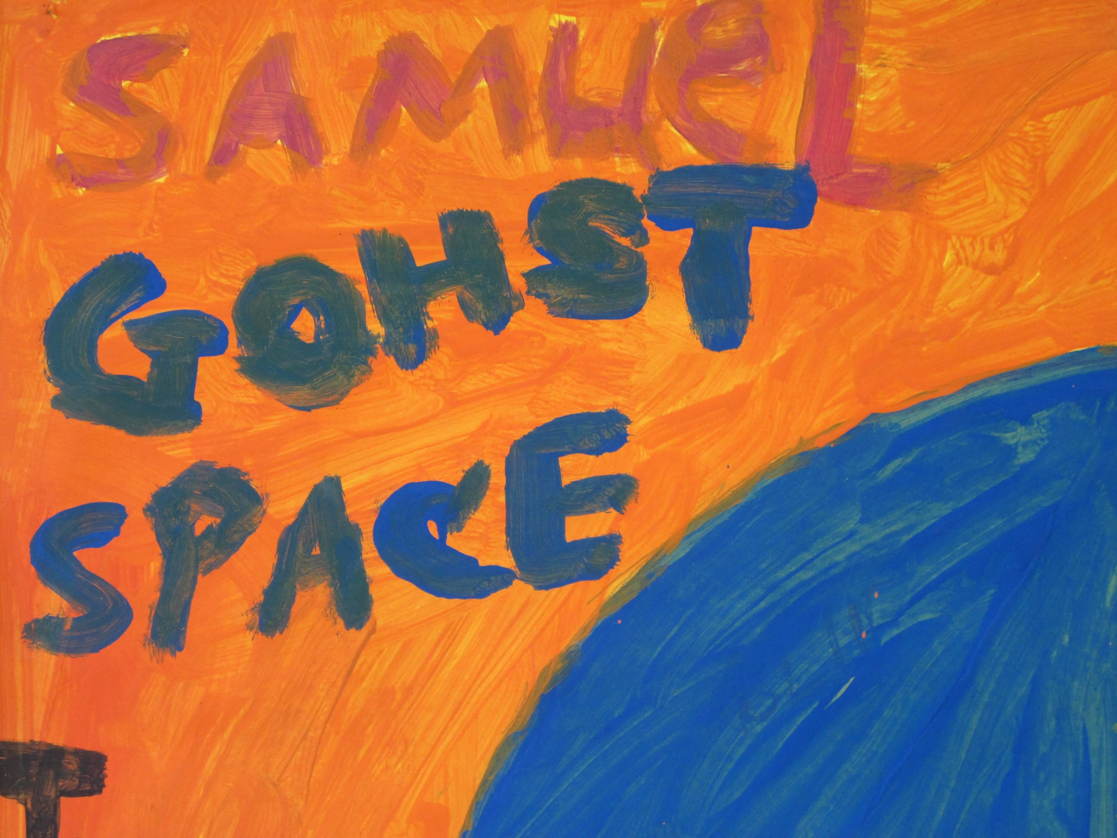 Modern Sam Gant Ghost Space American Primitive Gallery For Sale